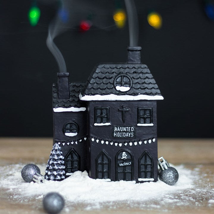 Haunted Holiday House Incense Cone Burner 🇬🇧