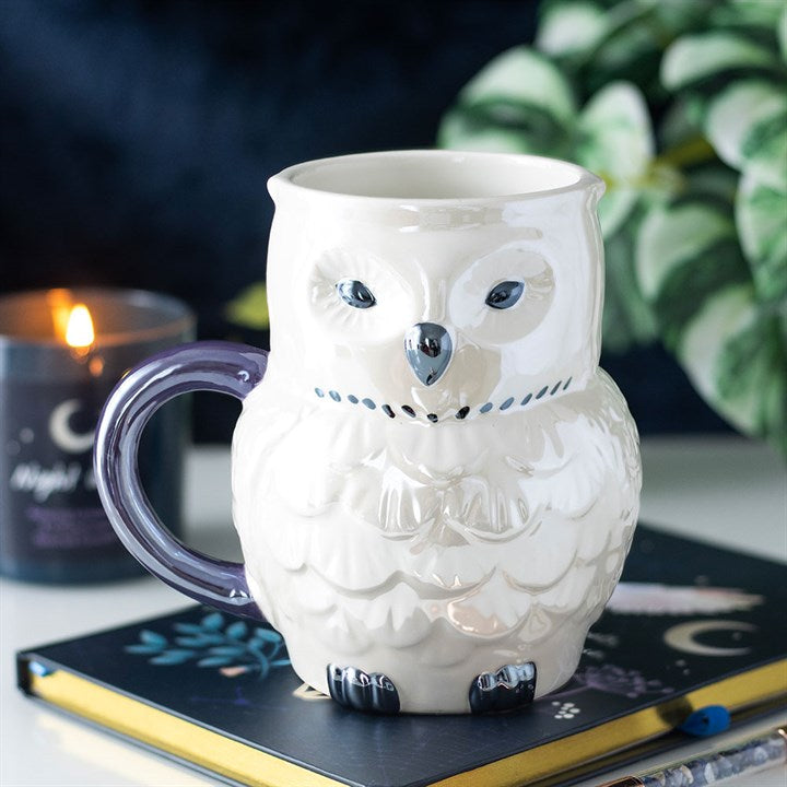 Owl Shaped Iridescent Mug 🇬🇧