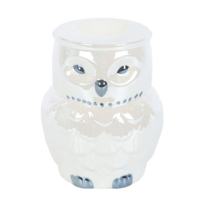 Owl Shaped Iridescent Oil Burner and Wax Warmer 🇬🇧