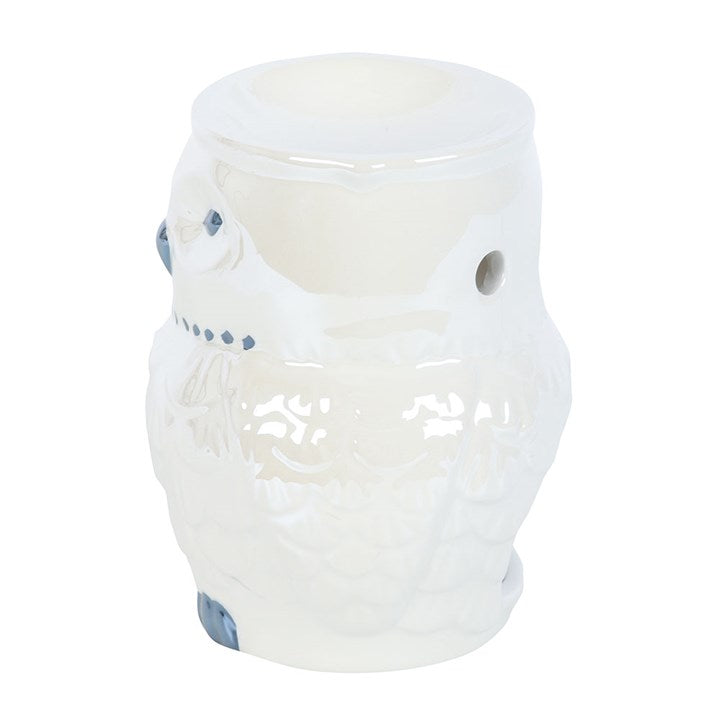 Owl Shaped Iridescent Oil Burner and Wax Warmer 🇬🇧