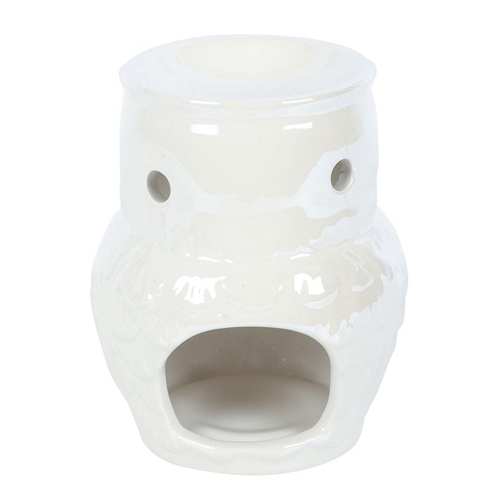 Owl Shaped Iridescent Oil Burner and Wax Warmer 🇬🇧