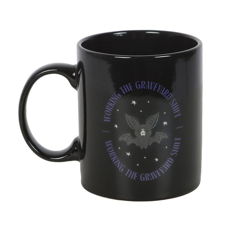 Graveyard Shift Bat Mug 🇬🇧