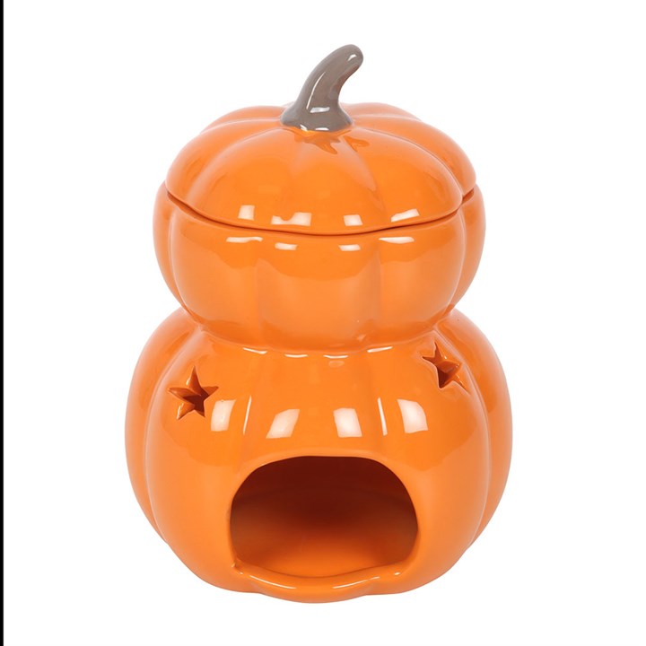 Stacked Pumpkin Oil Burner and Wax Warmer 🇬🇧