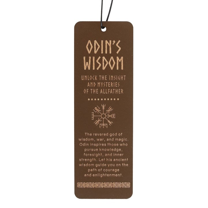 Odin's Wisdom Wooden Bookmark 🇬🇧
