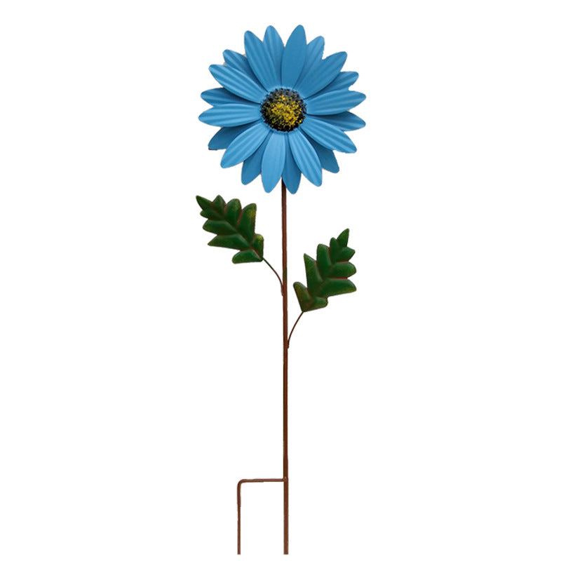 Outdoor Garden Decoration Wrought Iron Flower Flowerpot Plug-in Villa Courtyard Lawn Landscape Layout 🇨🇳