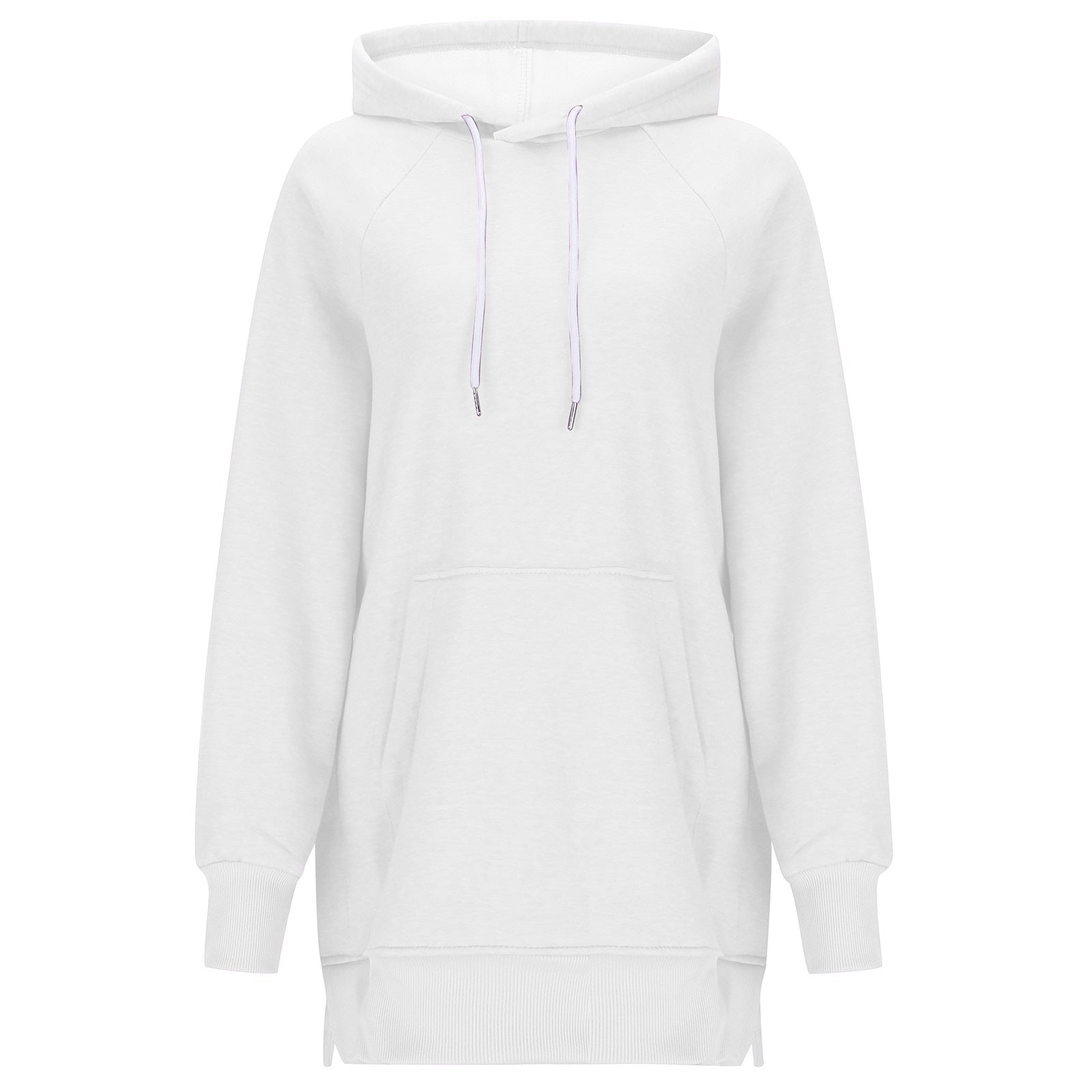 Women's Solid Color Hooded Split Shoulder Sleeve Sweater 🇨🇳