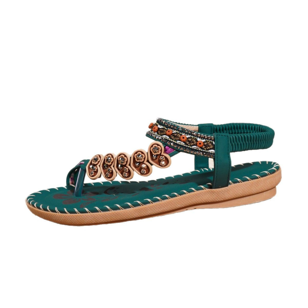 Bohemian Daily Casual Summer Rhinestone Sandals 🇨🇳