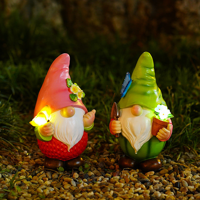 Courtyard Solar Lamp Garden Elf Garden Resin Crafts 🇨🇳