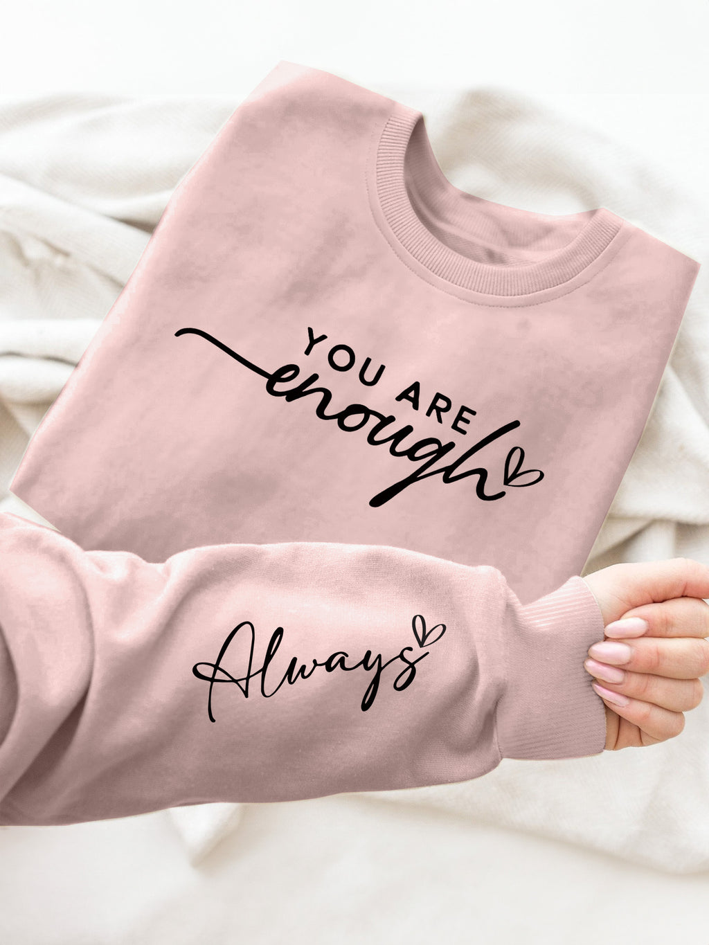 Letter Printed Hoodie Round Neck Casual Hoodie Autumn Sprin 🇨🇳