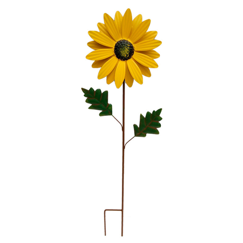 Outdoor Garden Decoration Wrought Iron Flower Flowerpot Plug-in Villa Courtyard Lawn Landscape Layout 🇨🇳