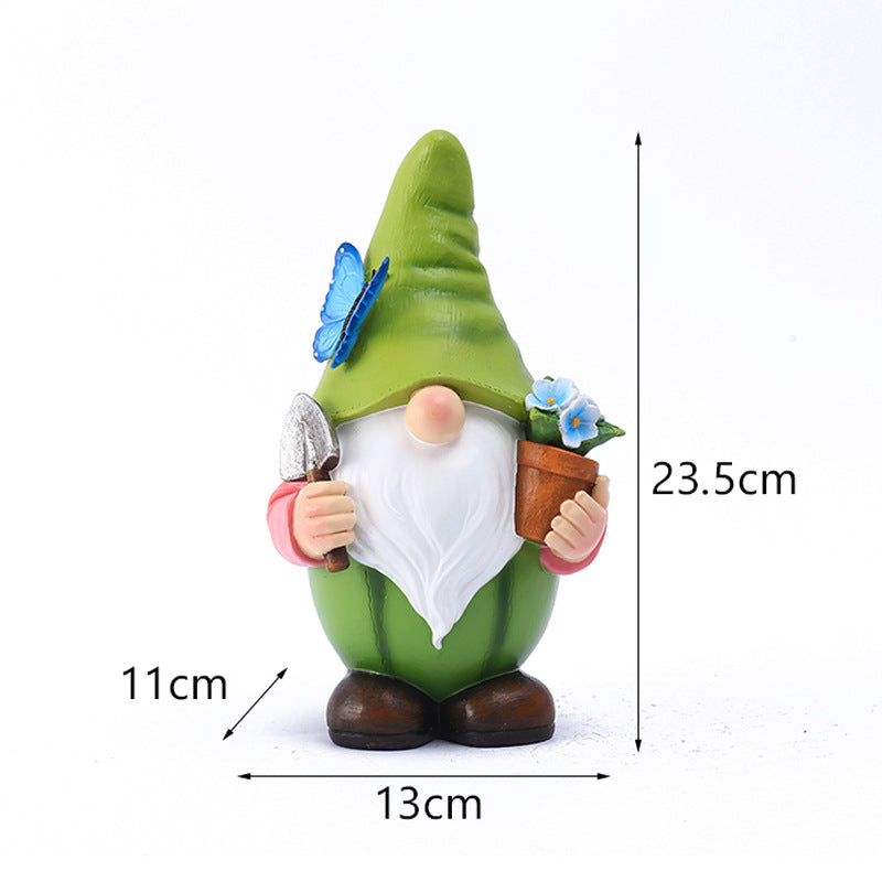 Courtyard Solar Lamp Garden Elf Garden Resin Crafts 🇨🇳