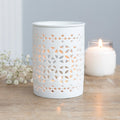 White Matte Cut Out Oil Burner 🇬🇧