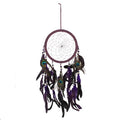 Purple Peacock Feather Dreamcatcher 🇬🇧