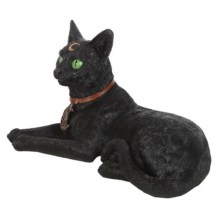 Laying Black Cat Figurine 🇬🇧