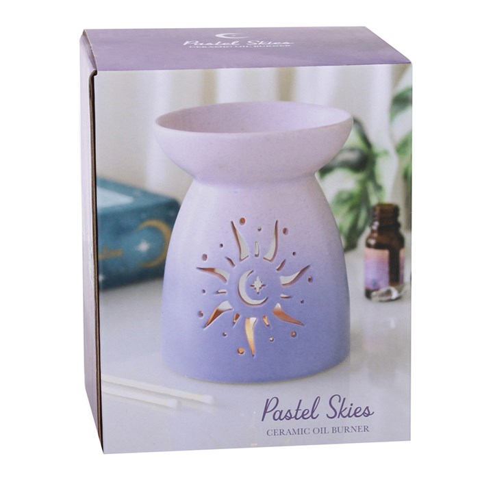 Purple Sun Cut Out Oil Burner 🇬🇧