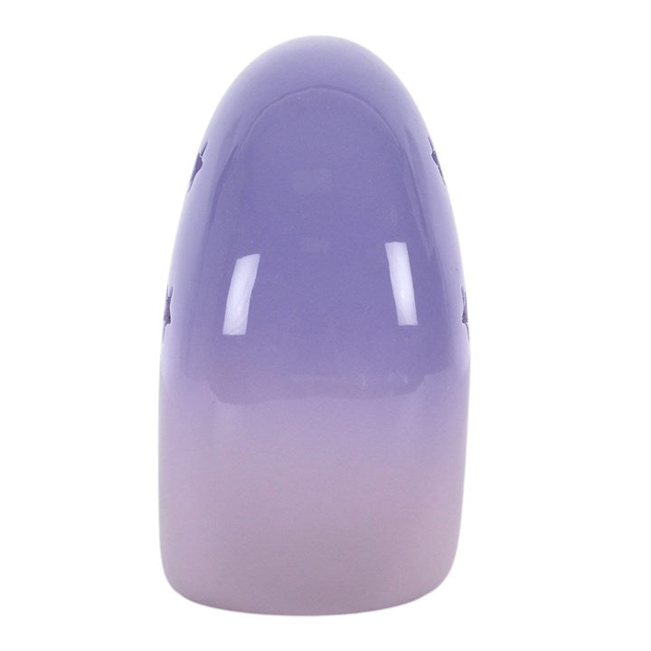 Purple Pastel Crescent Moon Hanging Oil Burner 🇬🇧