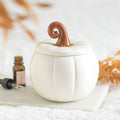 White Curly Pumpkin Oil Burner 🇬🇧