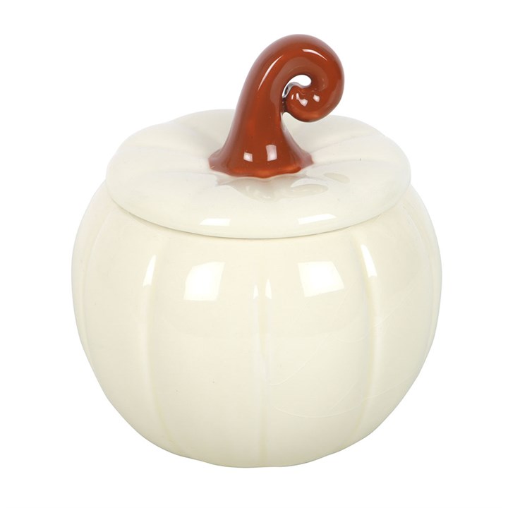 White Curly Pumpkin Oil Burner 🇬🇧