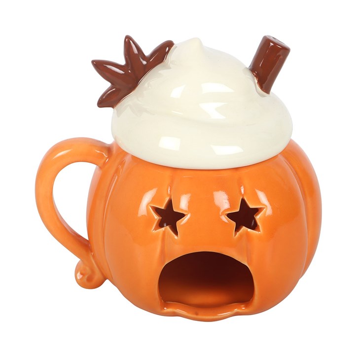 Pumpkin Cream Lidded Oil Burner and Wax Warmer 🇬🇧