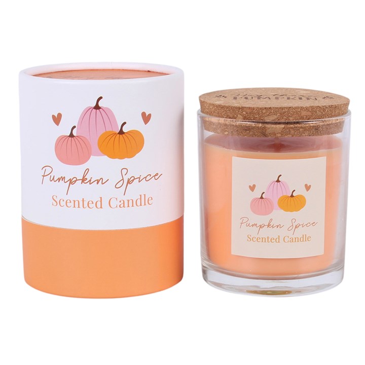 Pumpkin Pie Candle with Cork Lid 🇬🇧