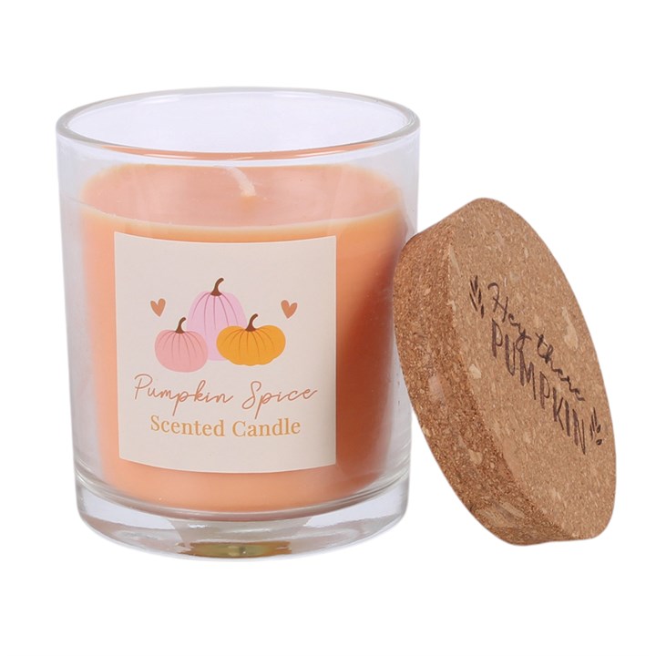 Pumpkin Pie Candle with Cork Lid 🇬🇧