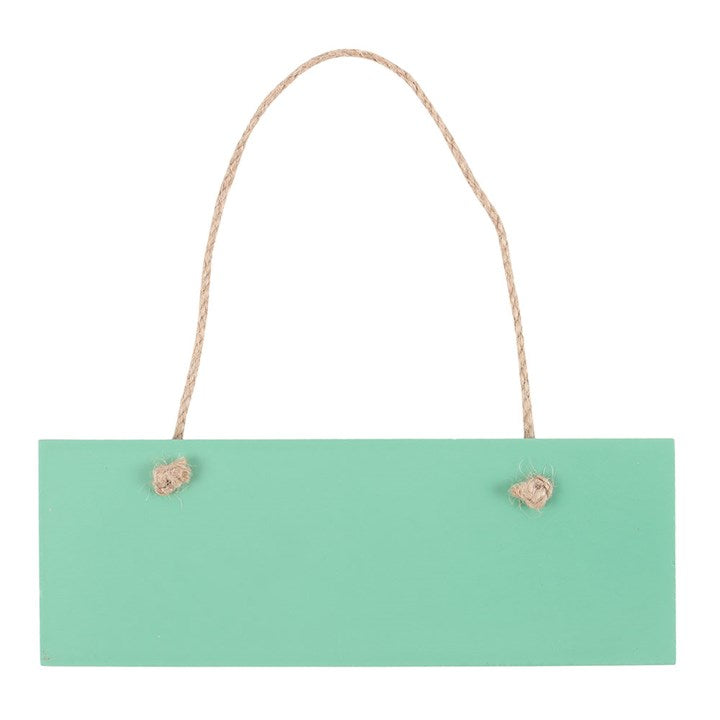 Light Green This is Our Happy Place Hanging Sign 🇬🇧