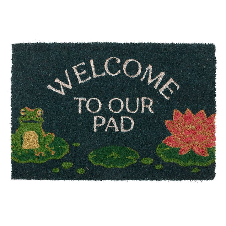 Welcome to Our Pad Doormat 🇬🇧
