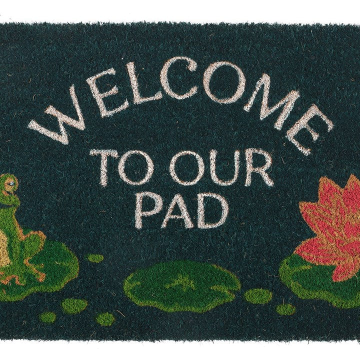 Welcome to Our Pad Doormat 🇬🇧