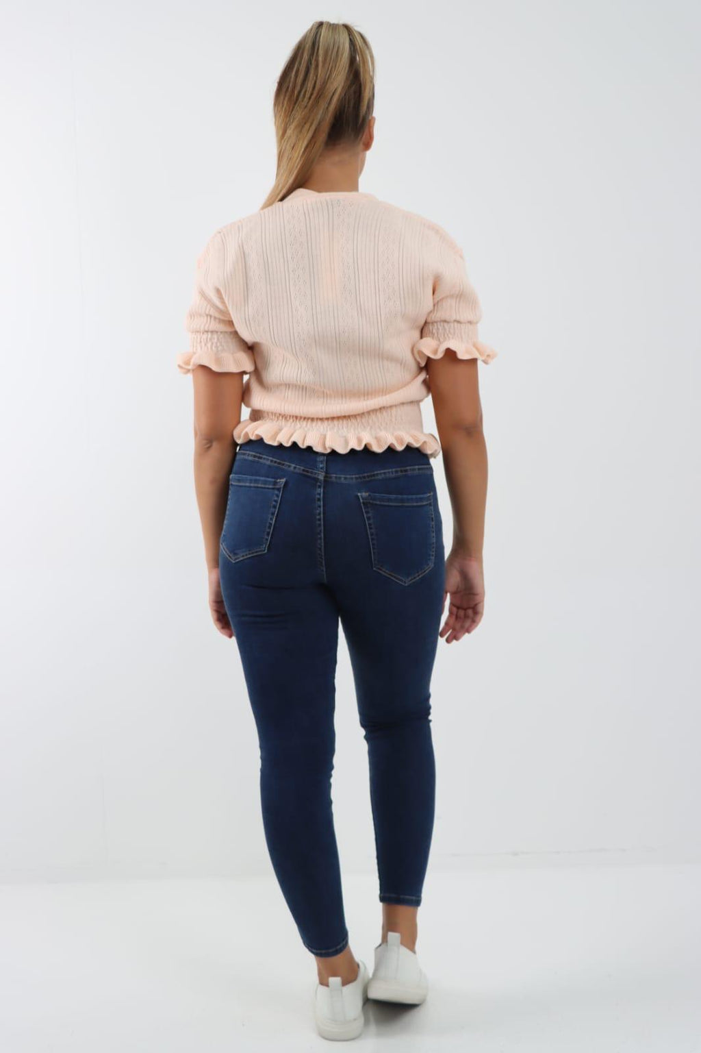 Short Sleeve Frill Cardigan 🇬🇧