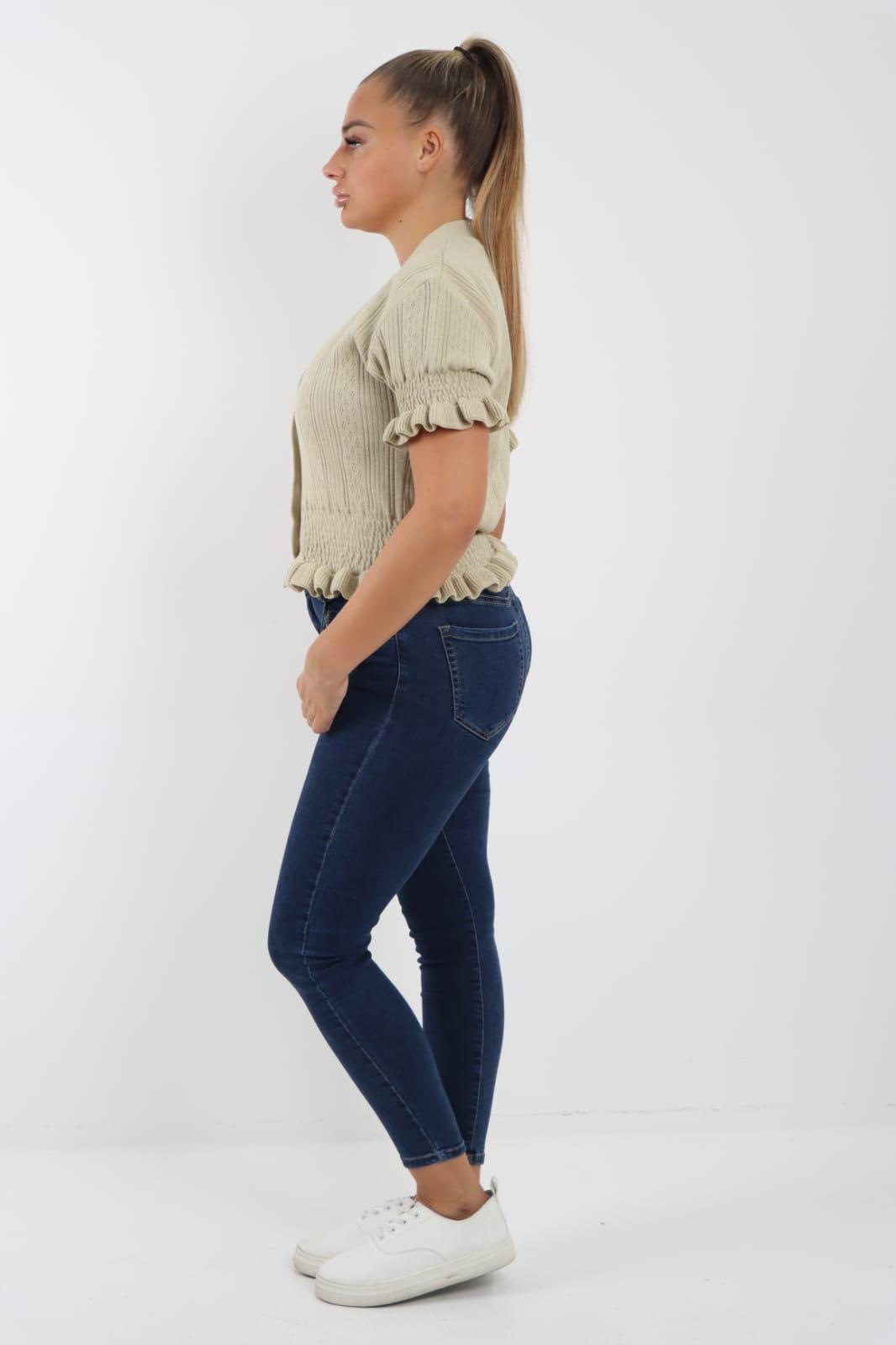 Short Sleeve Frill Cardigan 🇬🇧