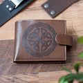 Celtic Shield Knot Faux Leather Wallet 🇬🇧