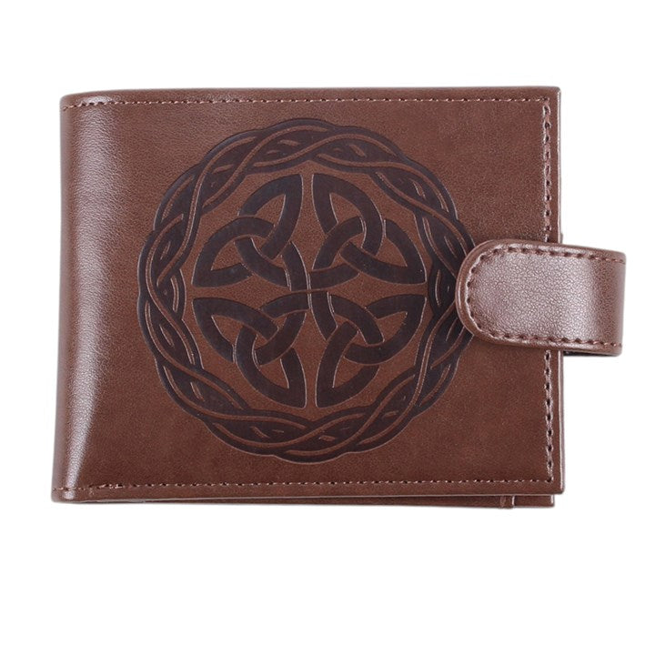 Celtic Shield Knot Faux Leather Wallet 🇬🇧