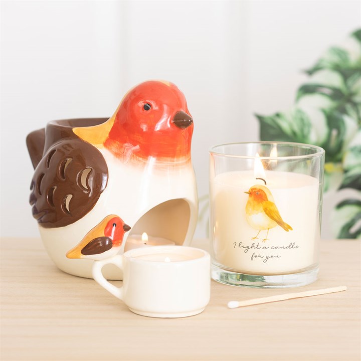 Robin Remembrance Cranberry & Clove Candle 🇬🇧