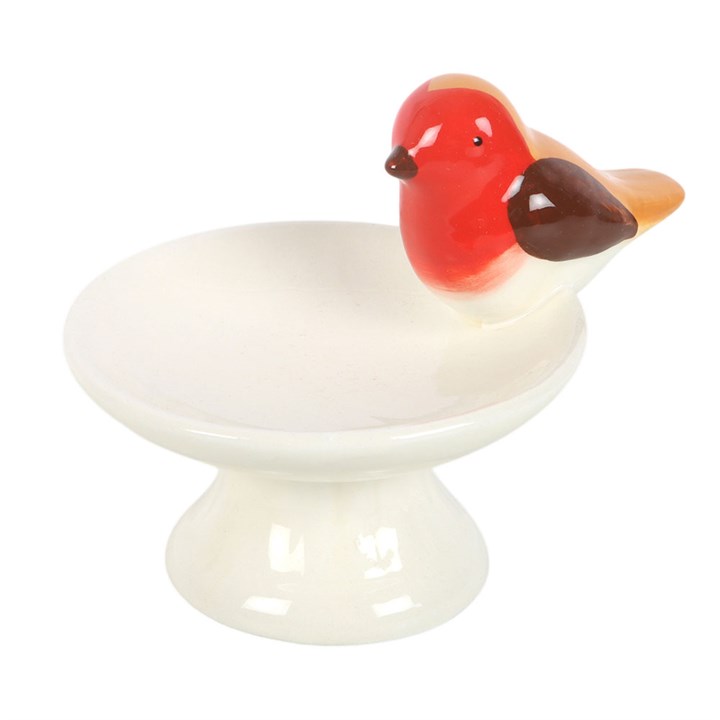 Robin Bird Bath Trinket Dish 🇬🇧
