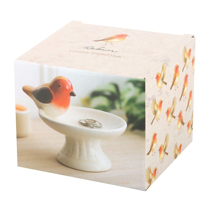 Robin Bird Bath Trinket Dish 🇬🇧