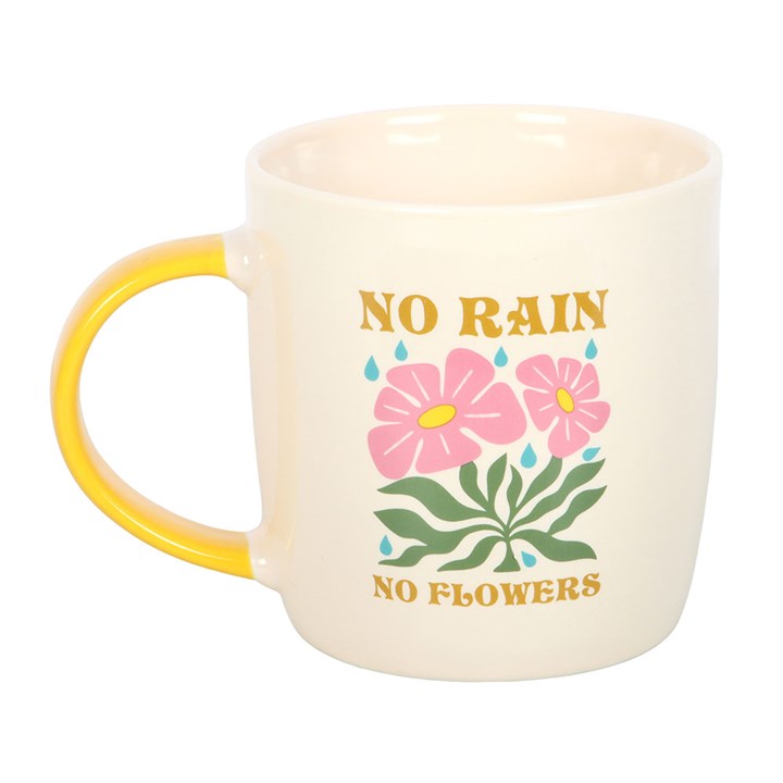 No Rain, No Flowers Mug 🇬🇧