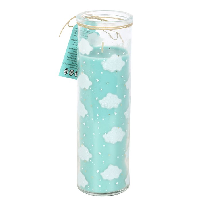 Cloud Print Lavender & Chamomile Tube Candle 🇬🇧