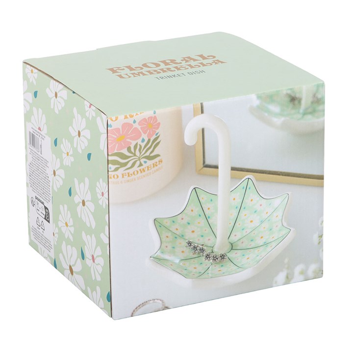 Floral Umbrella Trinket Dish 🇬🇧