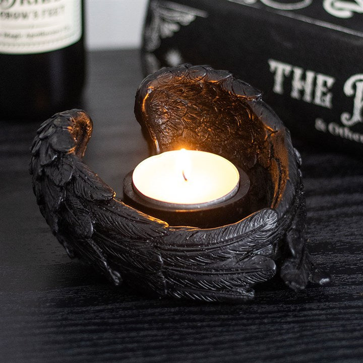 Raven Wings Tealight Candle Holder 🇬🇧