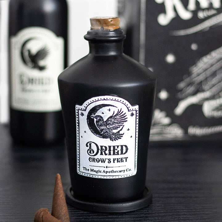 Dried Crow's Feet Incense Cone Holder 🇬🇧