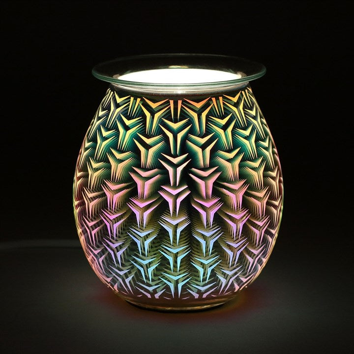 3D Geometric Light Up Electric Oil Burner 🇬🇧
