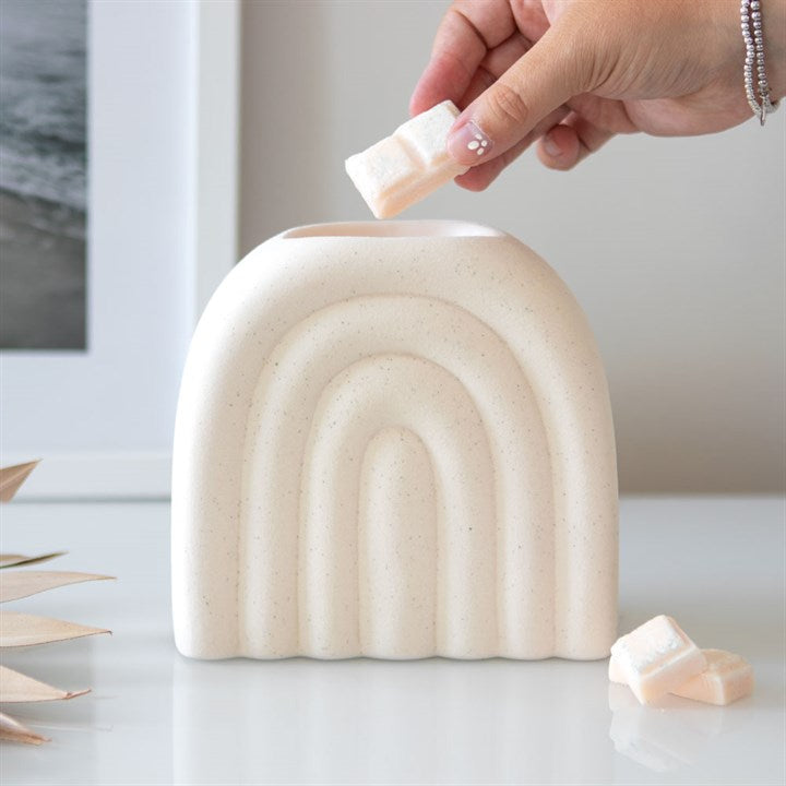 Cream Speckle Arch Oil Burner 🇬🇧