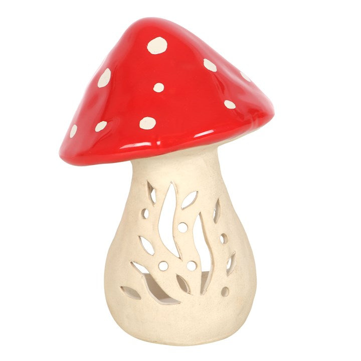 Ceramic Mushroom Tealight Candle Holder 🇬🇧