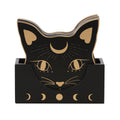 Mystic Mog Cat Face Coaster Set 🇬🇧