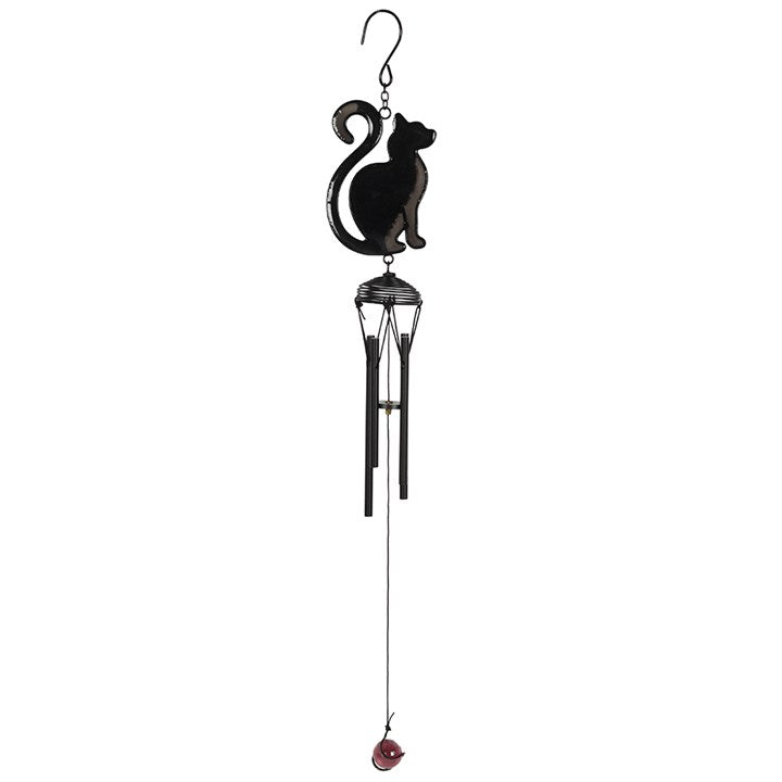 Black Cat Profile Windchime 🇬🇧