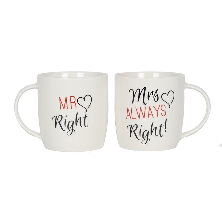 Set of 2 Mr & Mrs Mugs 🇬🇧