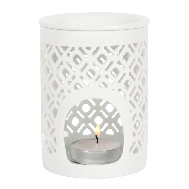 Matte Lattice Cut Oil Burner 🇬🇧