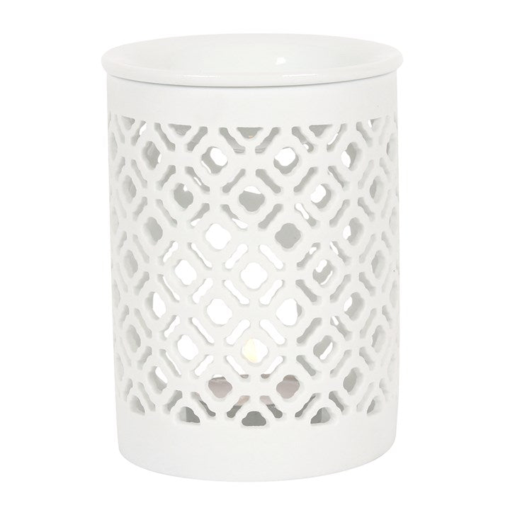 Matte Lattice Cut Oil Burner 🇬🇧