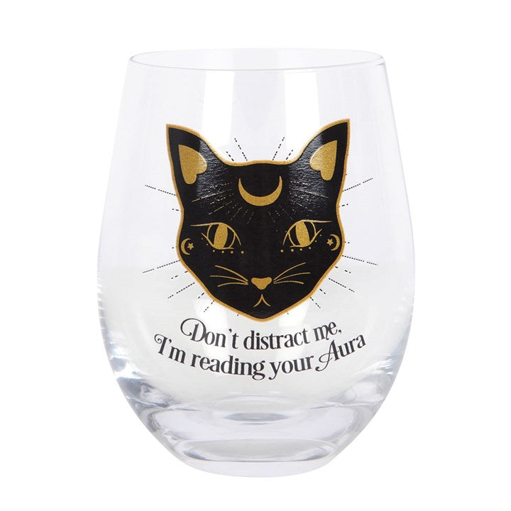 Reading Your Aura Stemless Wine Glass 🇬🇧