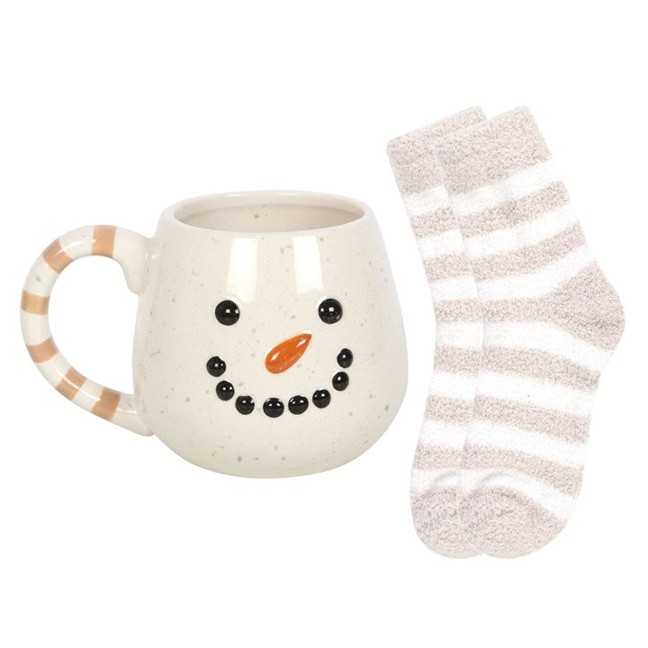 Snowman Mug and Socks Set 🇬🇧